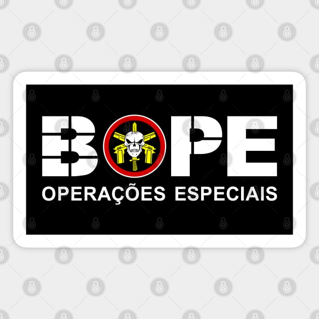 Mod.22 BOPE Batallon Ops Magnet by parashop